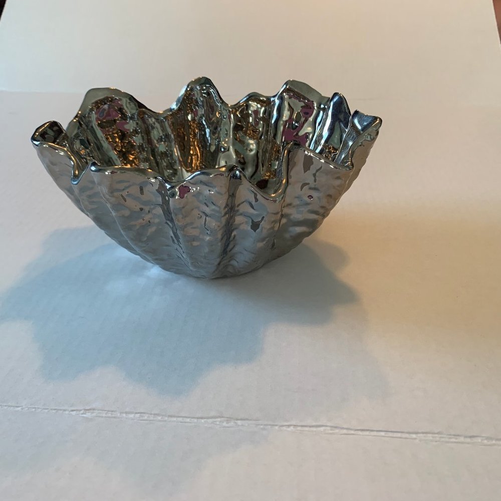 Seashell Bowl Silverplate